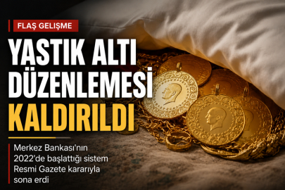 YASTIK ALTI DÜZENLEMESİ KALDIRILDI