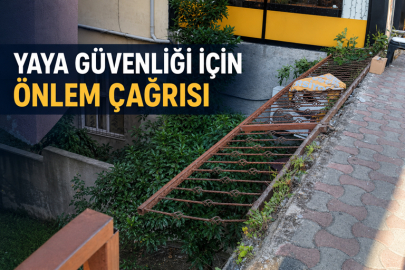 GİRESUN MERKEZDE YAYA GÜVENLİĞİ İÇİN ÖNLEM ÇAĞRISI