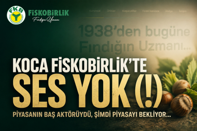 KOCA FİSKOBİRLİK’TE SES YOK (!)