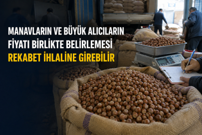TMO 255 TL, PİYASA 180–200 TL:  DÜŞÜK TEKLİF SERBEST, ORTAK FİYAT YASAK