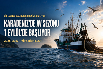 KARADENİZ’DE AV SEZONU 1 EYLÜL’DE BAŞLIYOR