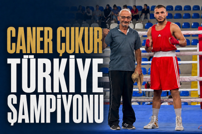CANER ÇUKUR TÜRKİYE İKİNCİLİĞİNDEN ŞAMPİYONLUĞA UZANDI