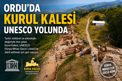 Ordu'da Kurul Kalesi UNESCO yolunda