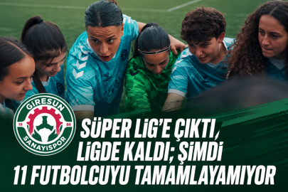SÜPER LİG’E ÇIKTI, LİGDE KALDI; ŞİMDİ 11 FUTBOLCUYU TAMAMLAYAMIYOR