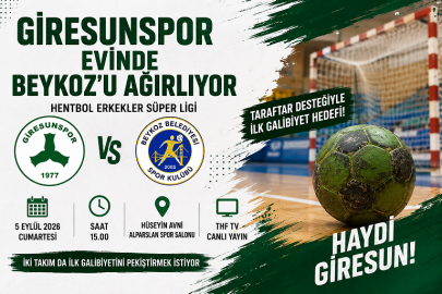 GİRESUNSPOR EVİNDE BEYKOZ’U AĞIRLIYOR