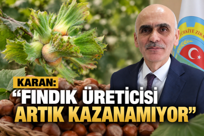 KARAN: “FINDIK ÜRETİCİSİ ARTIK KAZANAMIYOR”