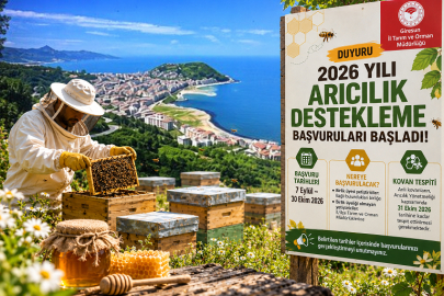 GİRESUN’DA ARICILIK DESTEĞİ İÇİN BAŞVURULAR BAŞLADI