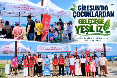 GİRESUN’DA ÇOCUKLARDAN GELECEĞE YEŞİL