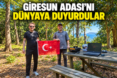 6 SAATTE 715 TEMAS: GİRESUN ADASI DÜNYA TELSİZ HARİTASINDA