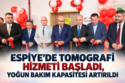 ESPİYE’DE TOMOGRAFİ HİZMETİ DEVREYE GİRDİ, YOĞUN BAKIM KAPASİTESİ YÜKSELTİLDİ