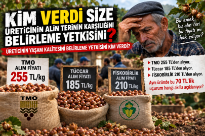 KİM VERDİ SİZE ÜRETİCİNİN ALIN TERİNİN KARŞILIĞINI BELİRLEME YETKİSİNİ?