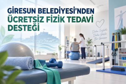 GİRESUN BELEDİYESİ’NDEN ÜCRETSİZ FİZİK TEDAVİ DESTEĞİ