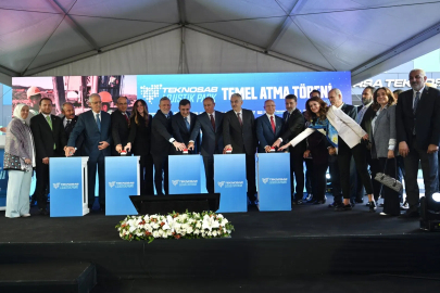 Bursa'yı dünyaya bağlayacak dev yatırım... TEKNOSAB Lojistik Parkı'nın temeli atıldı