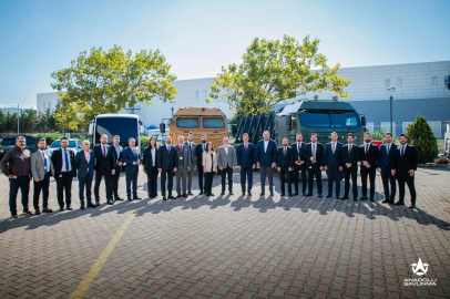 Savunma Sanayii Başkanlığı Kara Araçları Daire Başkanlığı Heyeti Anadolu Savunma'nın Üretim Tesislerini Ziyaret Etti