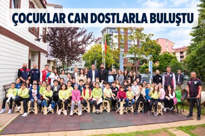 ÇOCUKLAR CAN DOSTLARLA BULUŞTU