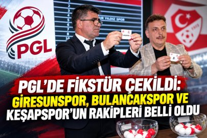 GİRESUNSPOR, BULANCAKSPOR VE KEŞAPSPOR’UN RAKİPLERİ BELLİ OLDU