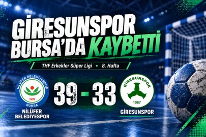 GİRESUNSPOR BURSA’DA KAYBETTİ: İLK YARIDAKİ ÜSTÜNLÜĞÜNÜ KORUYAMADI