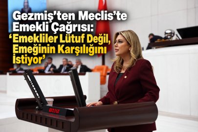 GEZMİŞ: “EMEKLİLER LÜTUF DEĞİL, EMEĞİNİN KARŞILIĞINI İSTİYOR”