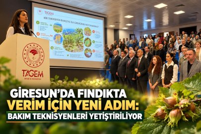 FINDIKTA VERİM İÇİN YENİ ADIM: BAKIM TEKNİSYENLERİ