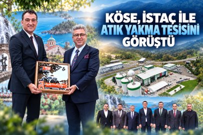 KÖSE, İSTAÇ İLE ATIK YAKMA TESİSİNİ GÖRÜŞTÜ