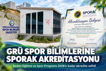GİRESUN ÜNİVERSİTESİNDE BİR PROGRAM DAHA AKREDİTE EDİLDİ: SAYI 5’E YÜKSELDİ