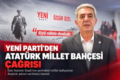 OLCAY KÜÇÜK’TEN ÇAĞRI: “ADI ATATÜRK MİLLET BAHÇESİ OLSUN”