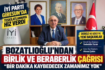 İYİ PARTİ GİRESUN’DA TEŞKİLATLANMAYA HIZ VERDİ: