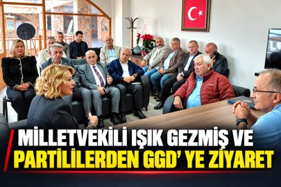 MİLLETVEKİLİ GEZMİŞ’TEN GİRESUN GAZETECİLER DERNEĞİNE ZİYARET