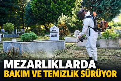 GİRESUN'DA MEZARLIKLARDA BAKIM, TAZİYE ÇADIRLARINDA HİJYEN ÇALIŞMASI