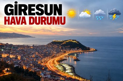 GİRESUN'DA BUGÜN YAĞIŞ BEKLENMİYOR: YENİ HAFTADA HAVA DEĞİŞECEK