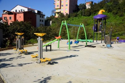 GİRESUN'UN AYDINLAR MAHALLESİNDE İLK PARK İÇİN ÇALIŞMALAR BAŞLADI