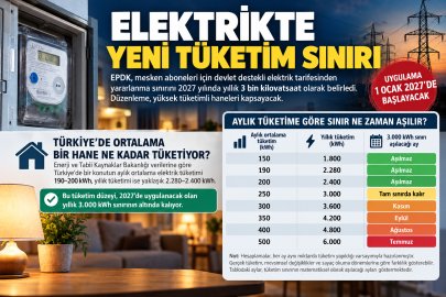ELEKTRİKTE DEVLET DESTEĞİ DARALIYOR: HANGİ HANELERİN FATURASI ARTACAK?